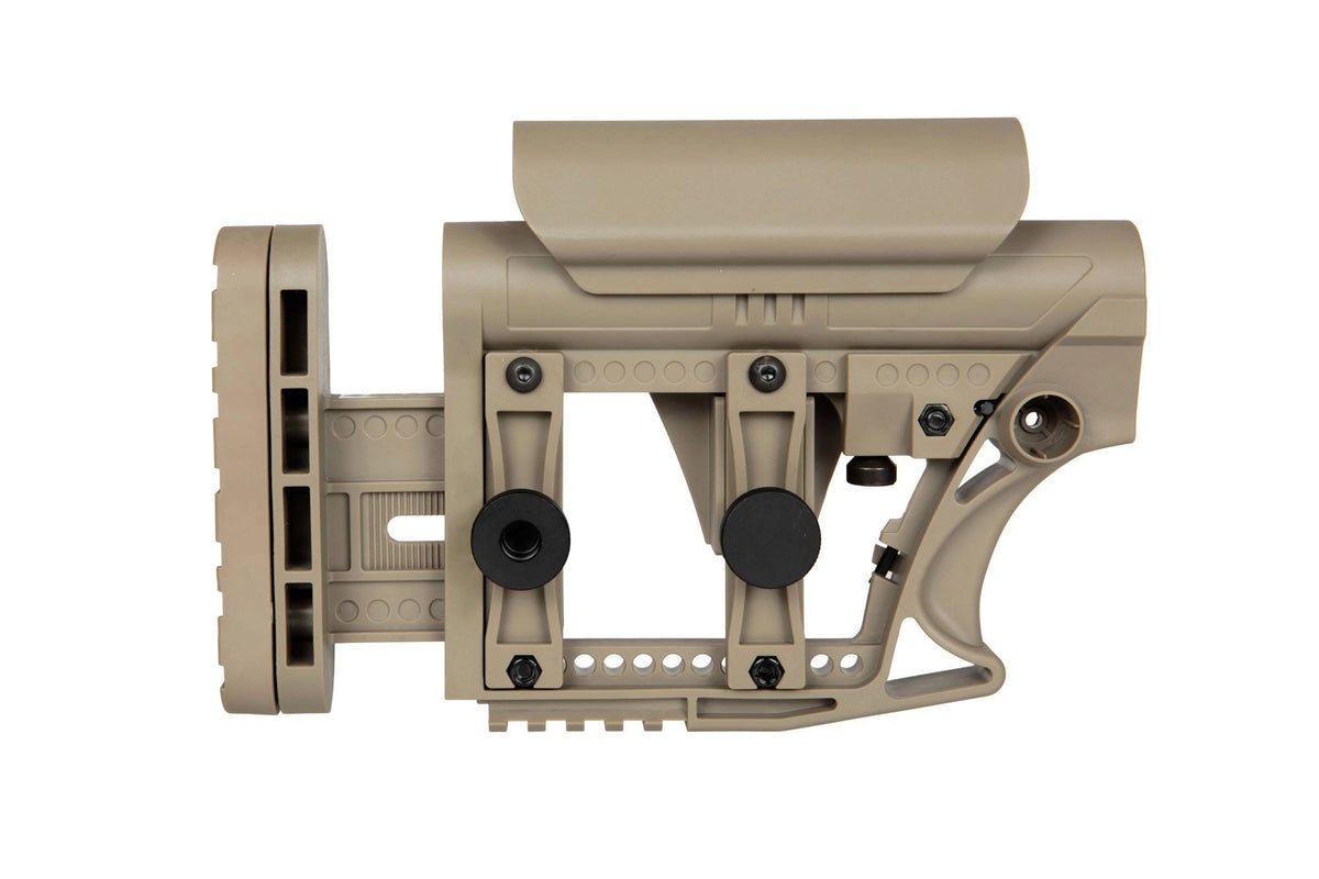 Adjustable stock for M4/M16 type replicas - dark earth