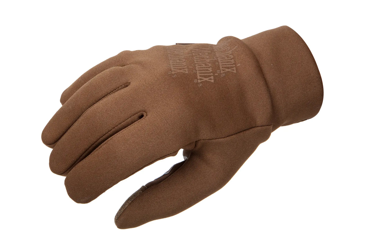 Tactical Gloves Mechanix Wear ColdWork™ Base Layer Coyote Brown