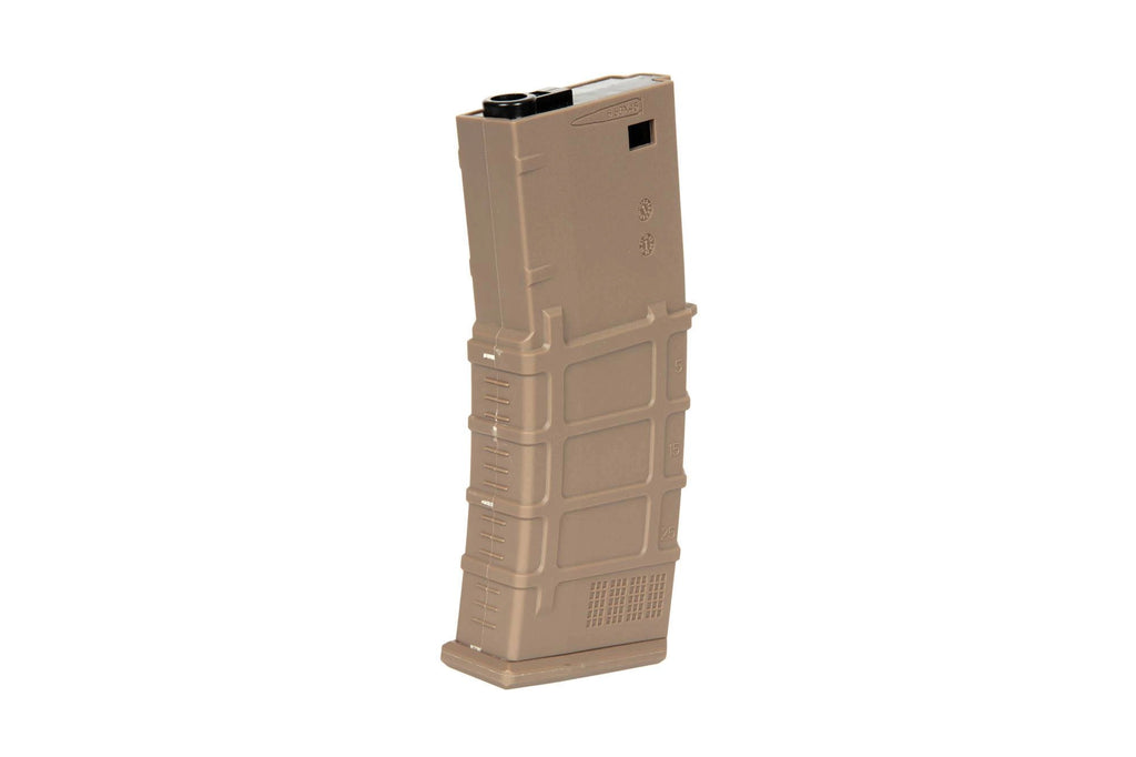 120rd polymer mid-cap magazine for M4/M16 replicas - tan