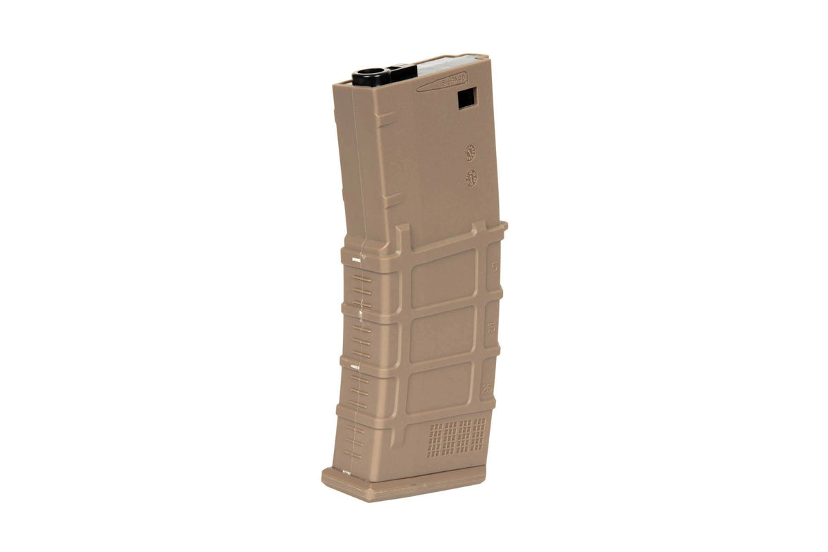 120rd polymer mid-cap magazine for M4/M16 replicas - tan