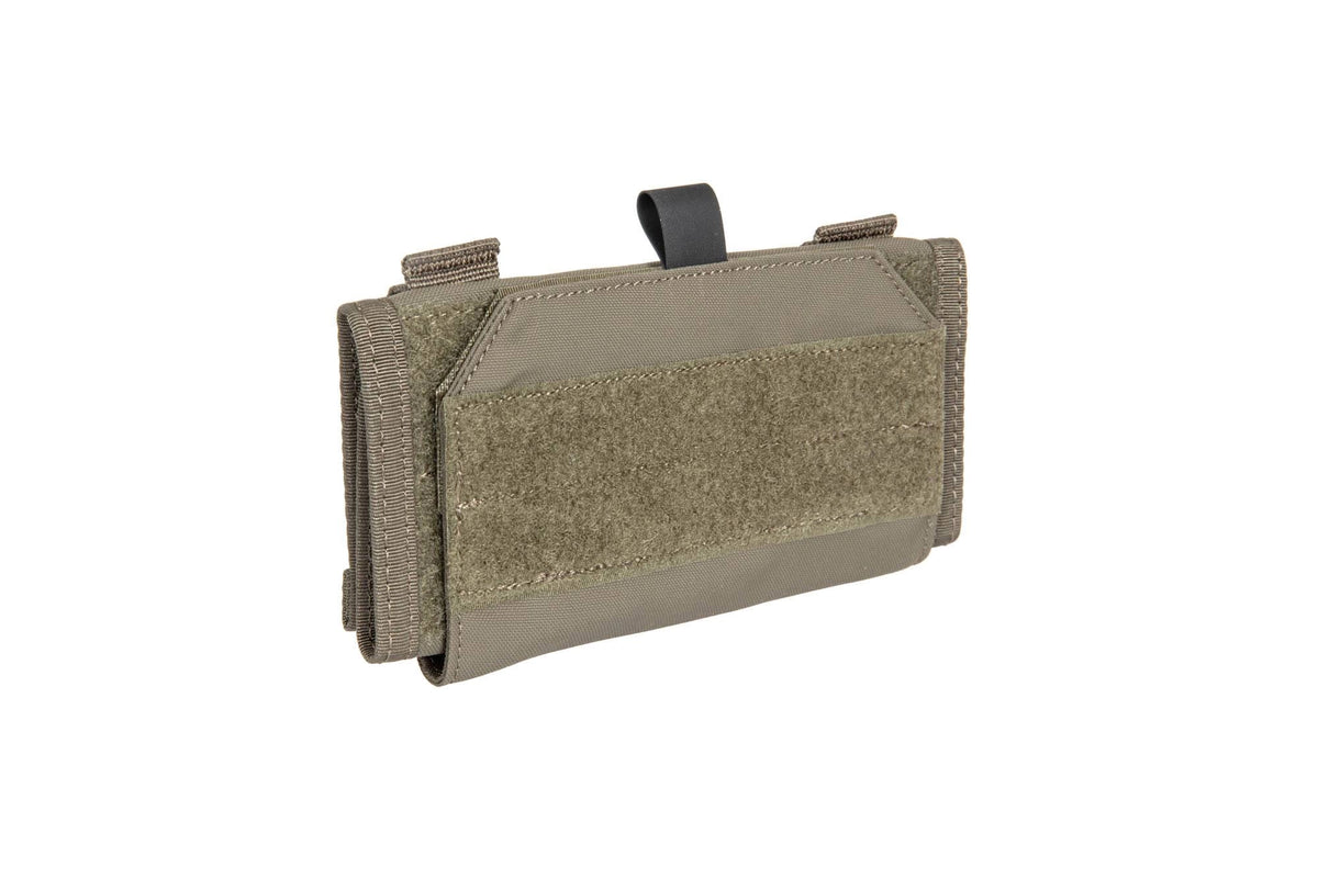 Folding Molle Map Holder with Velcro - Ranger Green