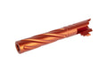 Aluminum outer barrel LA Capa Customs TORNADO for TM Hi-Capa 5.1 replica Orange