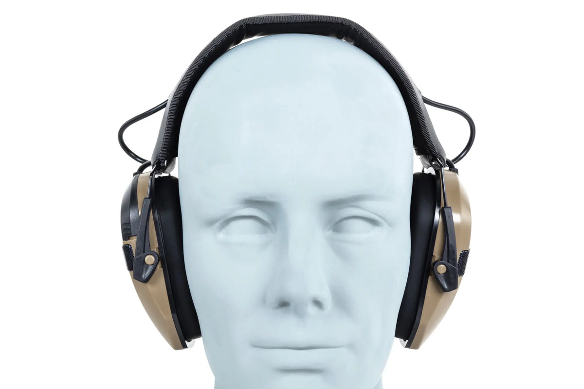 Active hearing protectors Wosport HD-21 Tan