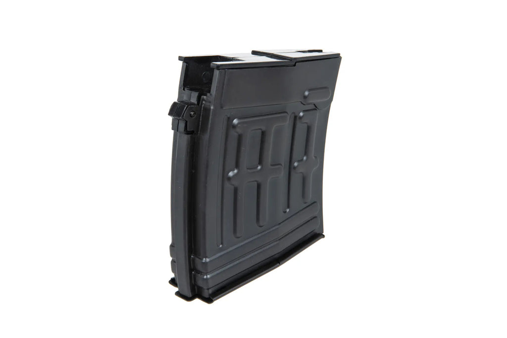 Low-Cap magazine for 50 Tornado BBs for A&amp;K SWD replicas