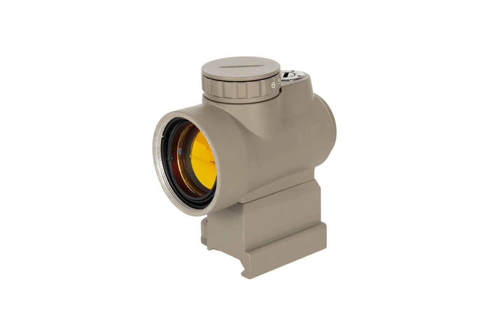 MRO Red Dot Sight Replica with riser + lower mount - Dark Earth