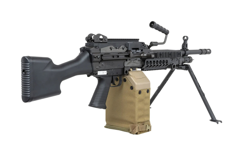 airsoft Vega Force Company MK48 MOD1 Premium Black Machine Gun