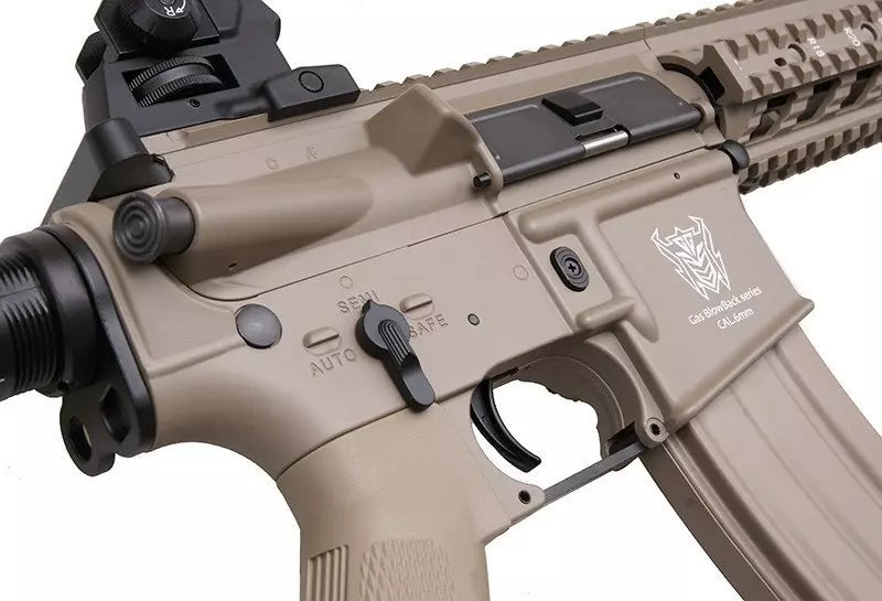 CM16 Raider L DST GBB II assault rifle replica - tan