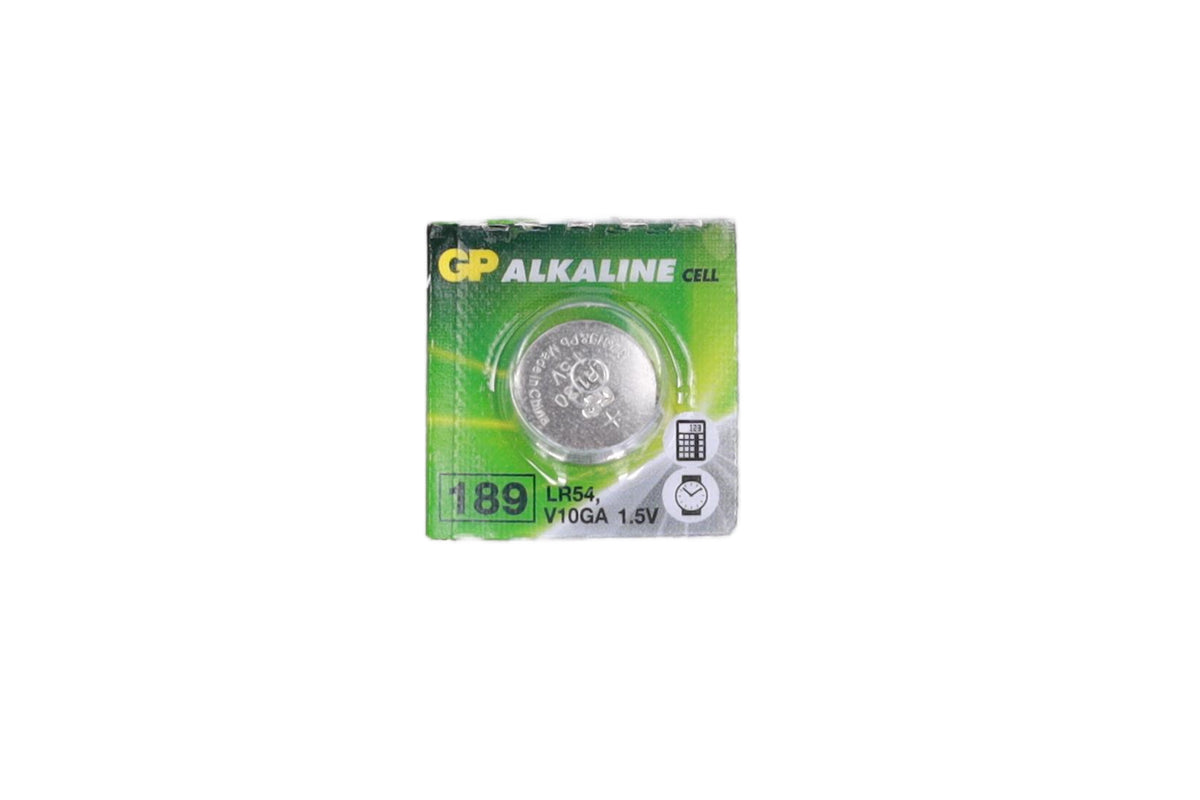 Alkaline battery LR54/AG10 GP Batteries