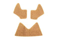 Maritime type helmet hooks and loop set - Dark Earth