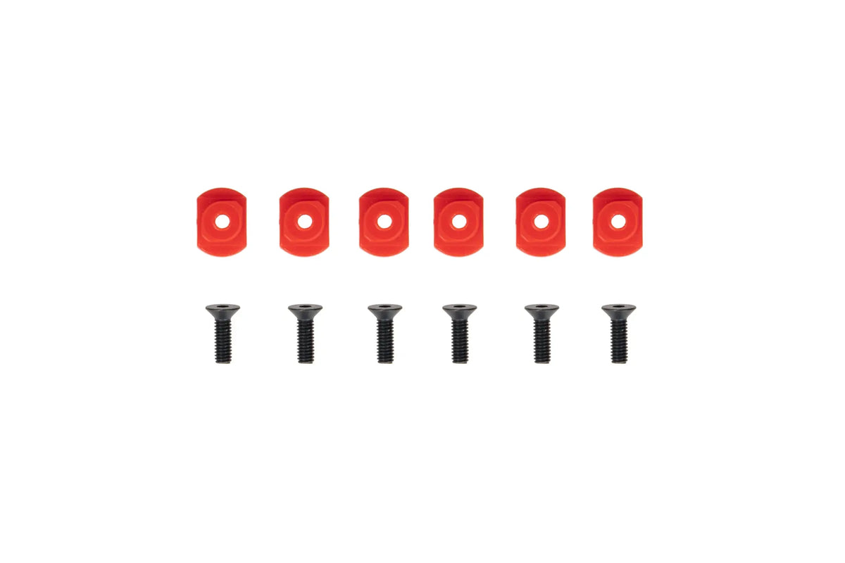 MLOK Rail Guards Blocks - Red