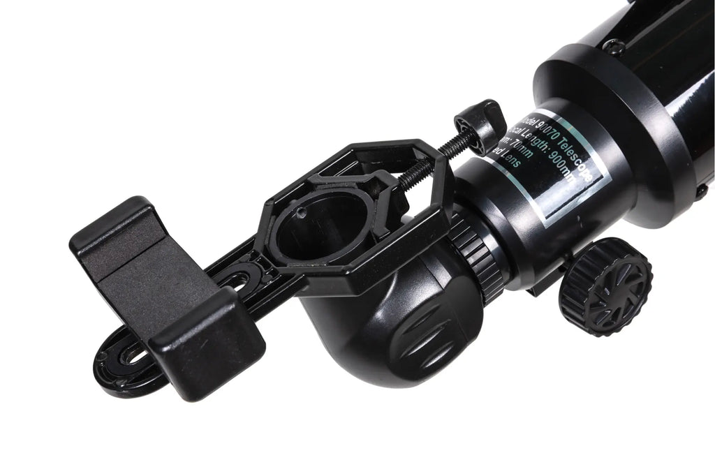 OPTICON ProWatcher 70F900EQ telescope with carrying case and phone adapter