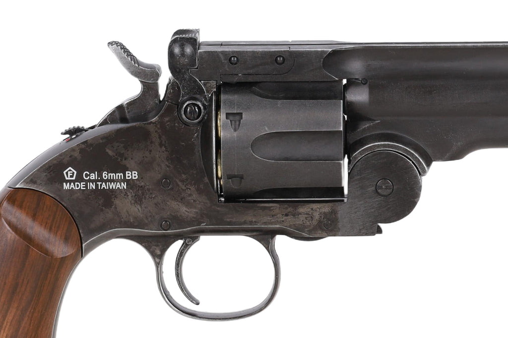 airsoft Schofield 6" CO2 revolver – Grey