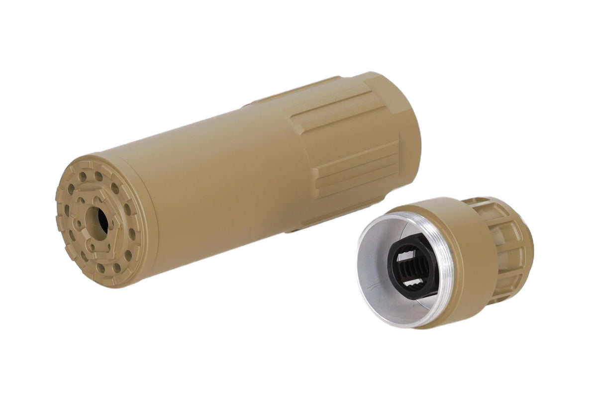5KU sound suppressor + flame suppressor set 5KU-400 Tan