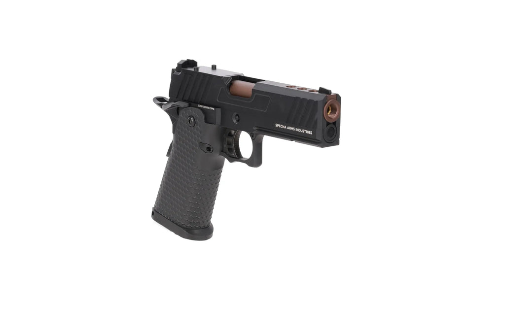 Specna Arms Hi-Capa SA-VGP18 VAPOR GBB Pistol (Optics Ready) - Black