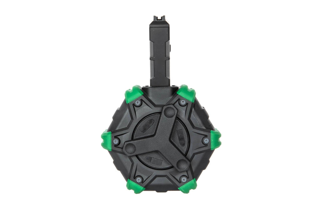 350rd Drum Green Gas Magazine for WE M4/M16 GBBR Replicas