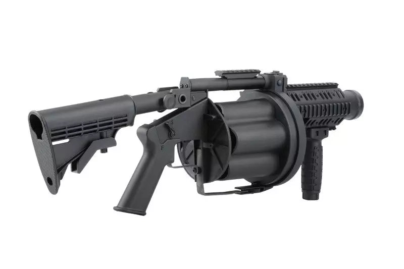 Replica of ICS-190 MGL revolver grenade launcher
