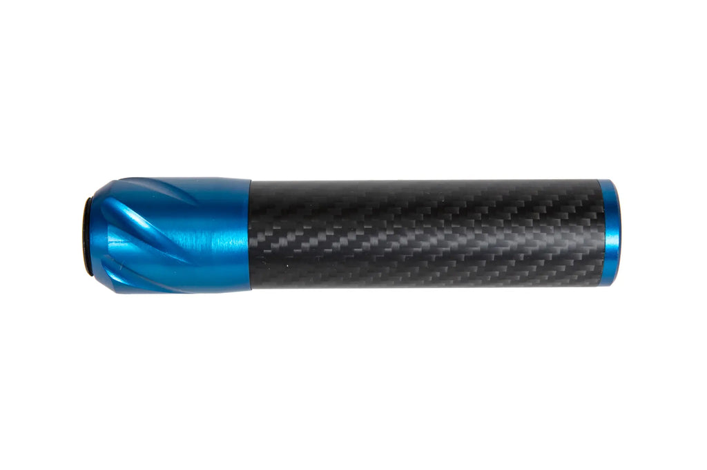 Carbon Silencer DSL2 36x150mm - Blue