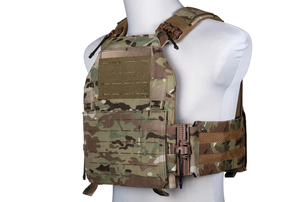 LAVC Assault Plate Carrier Tactical Vest - Multicam