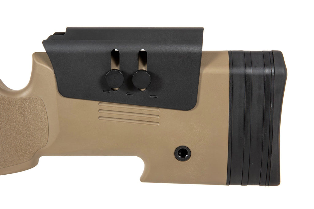 SA-S03 CORE™ High Velocity Sniper Rifle Replica with Scope and Bipod - tan