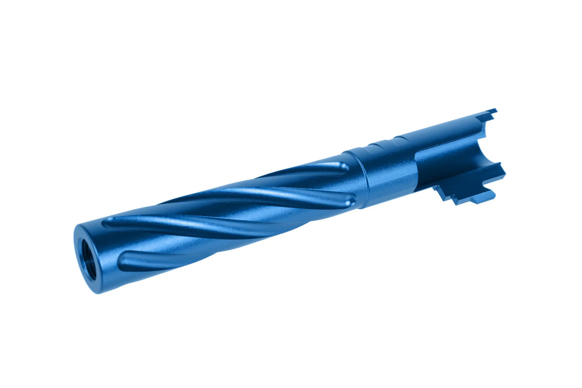 Aluminum outer barrel LA Capa Customs TORNADO for TM Hi-Capa 5.1 replica Blue
