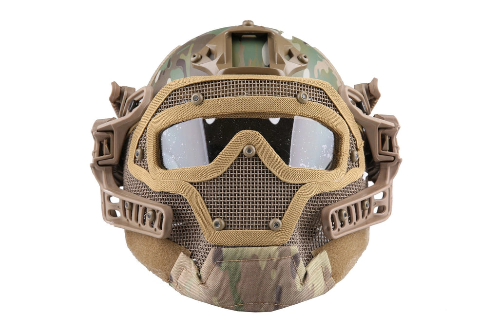 FAST PJ G4 System Helmet Replica with Face Shield - MC