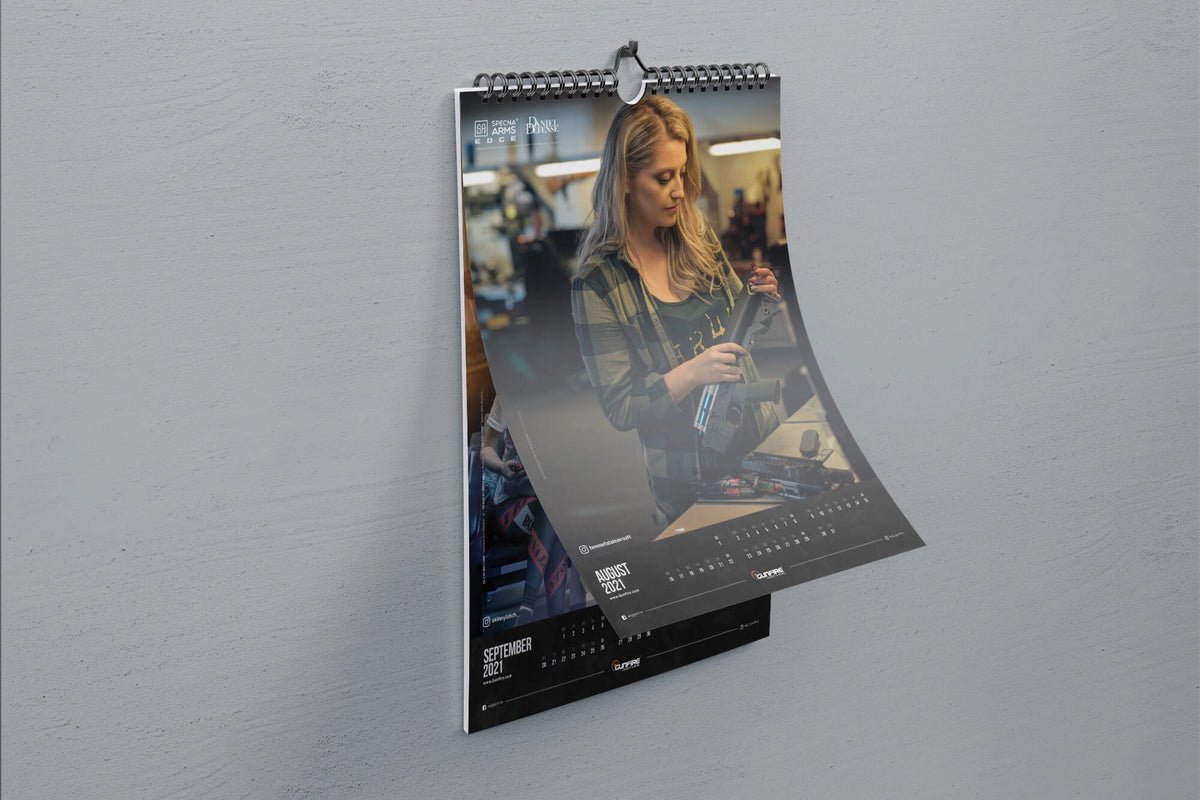 Gunfire Girls 2021 Calendar
