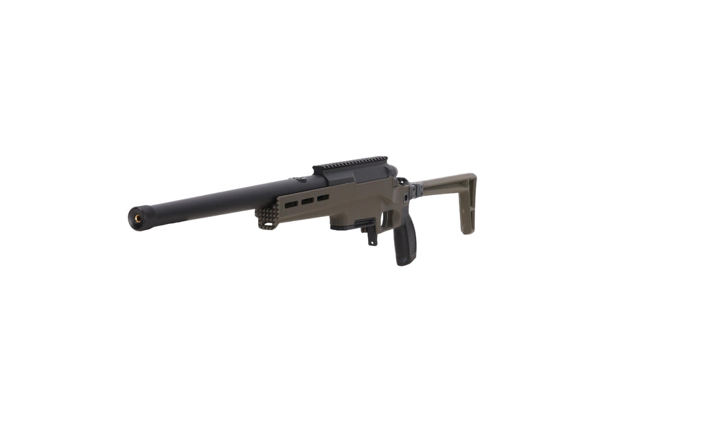 Silverback TAC-41LL-S Bolt-action sniper rifle (folding stock) – Olive