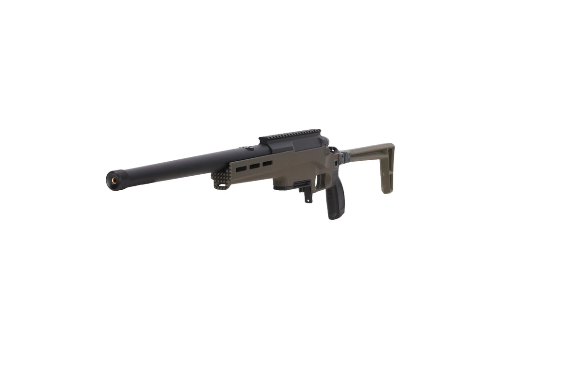 Silverback TAC-41LL-S Bolt-action sniper rifle (folding stock) – Olive
