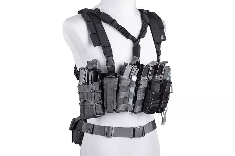 Dynamic Chest Rig Tactical Vest - Tan