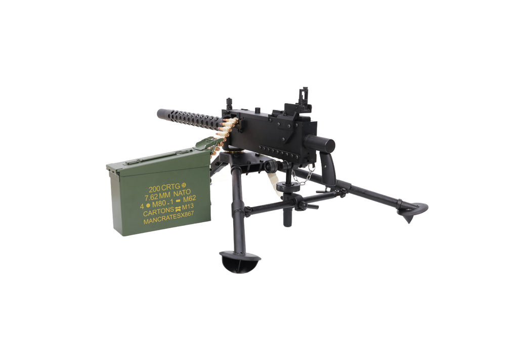 AIK M1919A4 ASG machine gun with M122 tripod