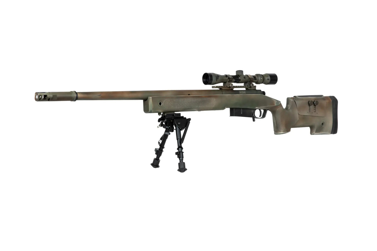 SA-S03 CORE™ Sniper Rifle Replica with Scope and Bipod - USMC Scout Sniper