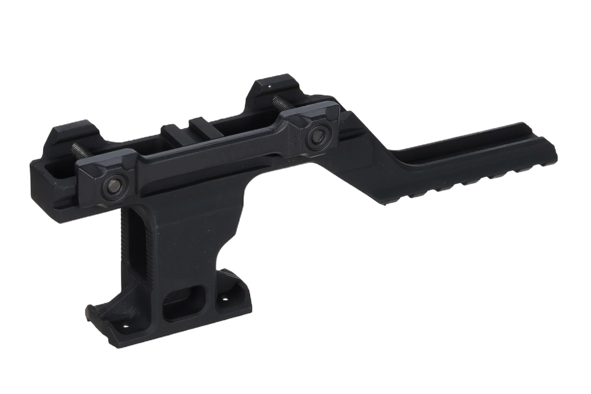 Specna Arms high mount for T1/T2 red dot sights and PEQ/NGAL devices Black