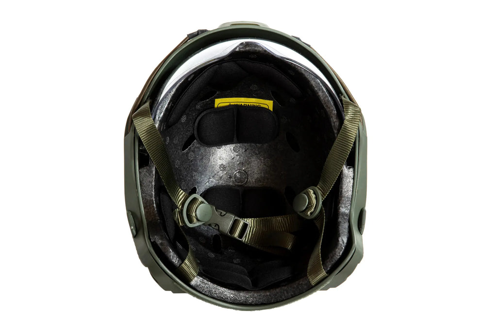 X-Shield MH helmet replica with goggles - Olive