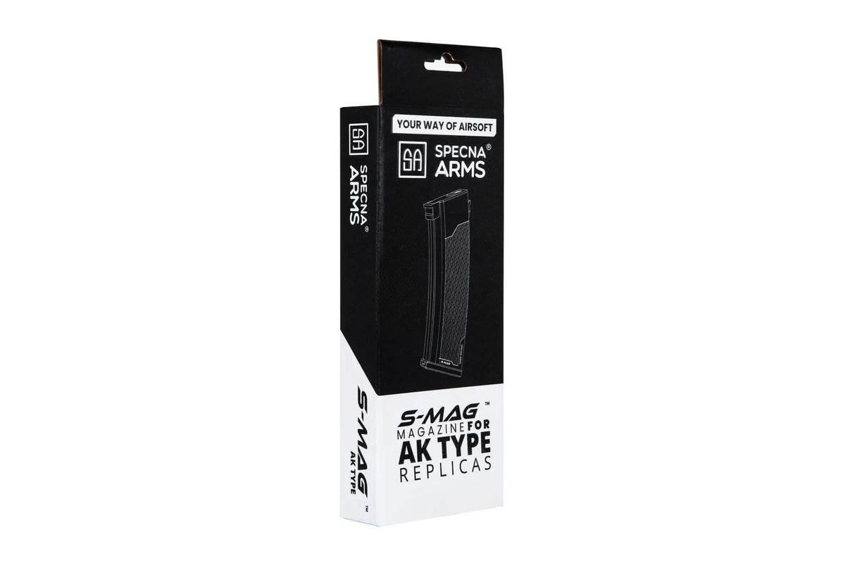 430 round Hi-Cap S-Mag magazine Specna Arms for J series Plum