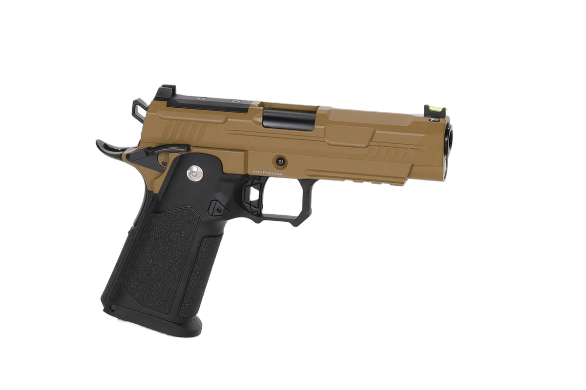 Arcturus Hi-Capa Vanguard 4.3" GBB Pistol (Optics Ready) - Half-Tan