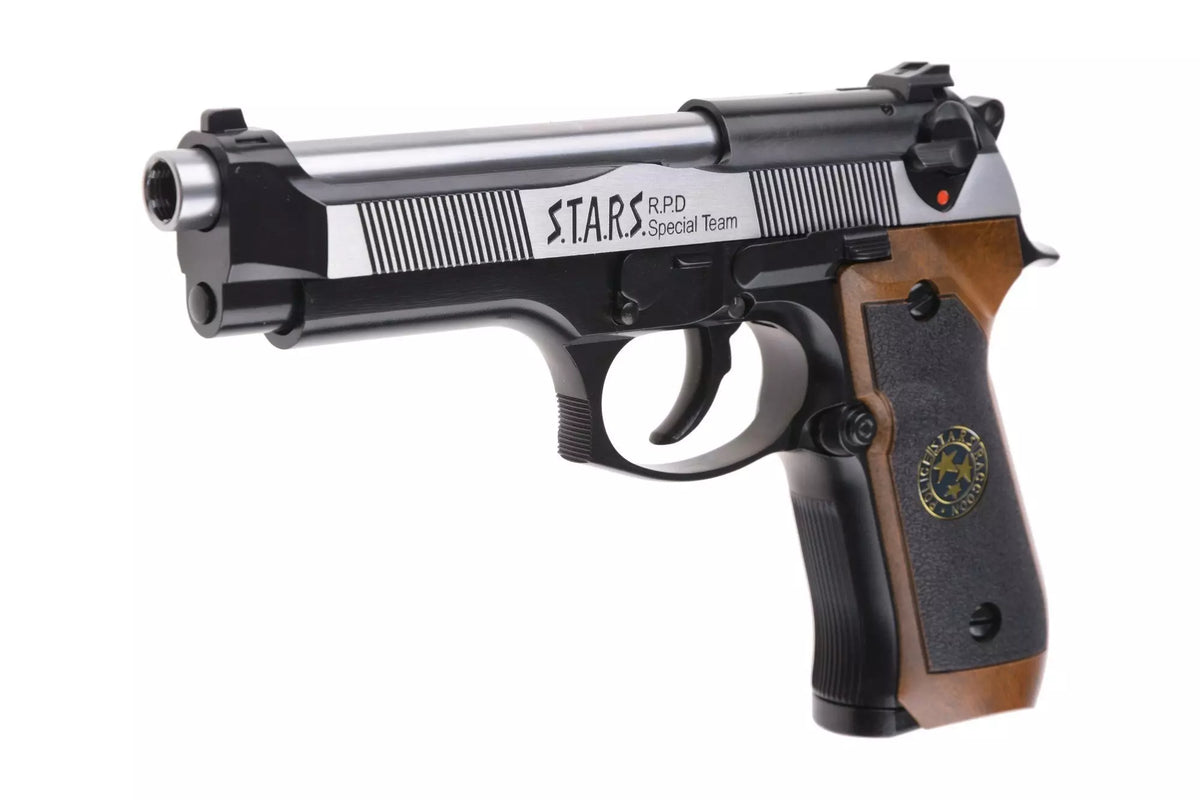 Samurai Edge Standard V2 pistol replica. M9 Full Auto - Black/Silver