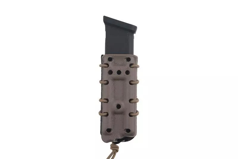SMC Pistol Magazine Pouch with flocking (QD belt)  - dark earth