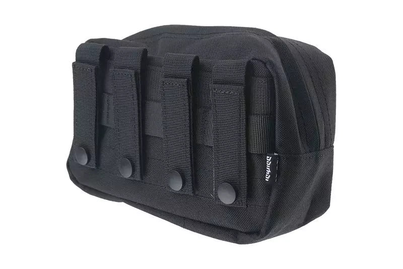 Small Horizontal Cargo Pouch - Black