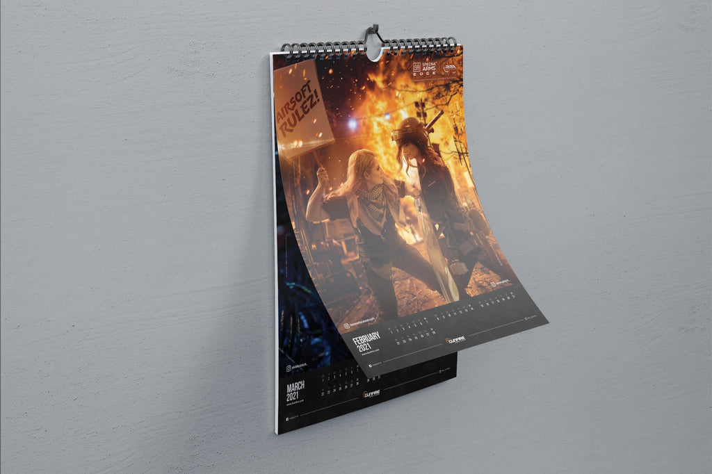 Gunfire Girls 2021 Calendar
