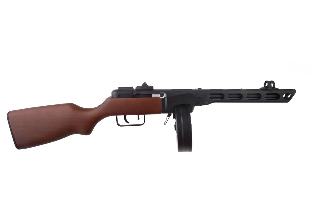 PPSH submachine airsoft gun - real wood (OUTLET)