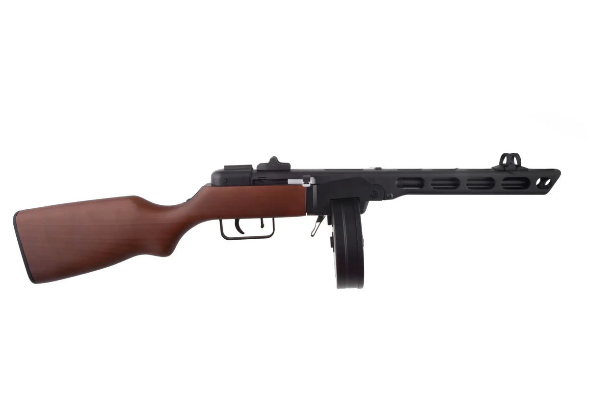 PPSH submachine airsoft gun - real wood (OUTLET)