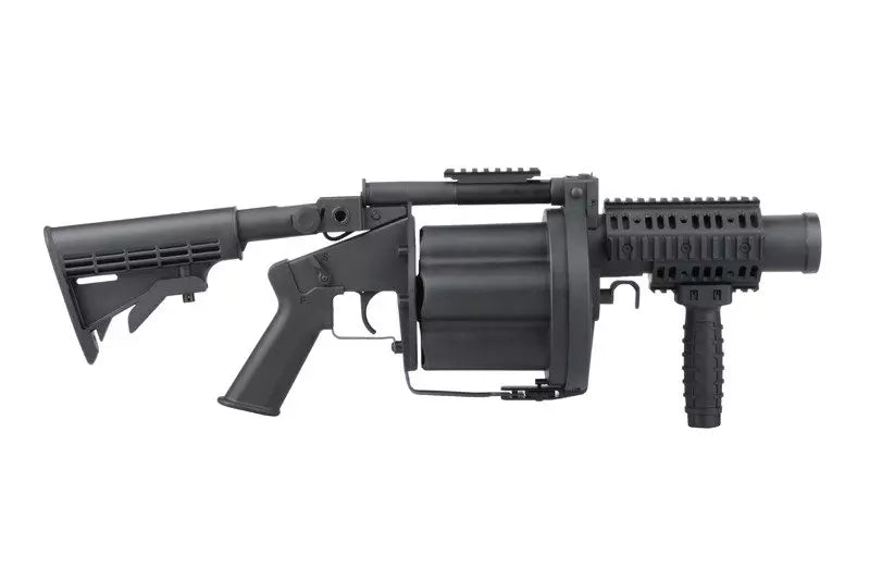 Replica of ICS-190 MGL revolver grenade launcher