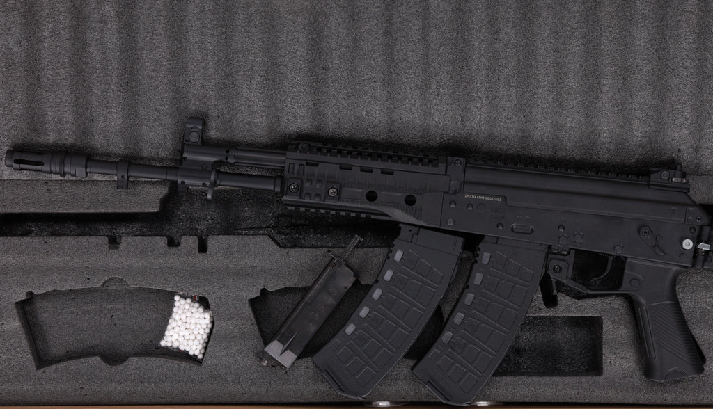 Specna Arms AK SA-J22 FLEX AEG Assault Rifle - Black