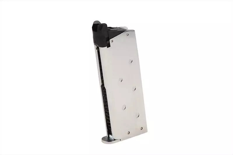 18rd gas magazine for DTS.45 Combat Master pistol replica - silver