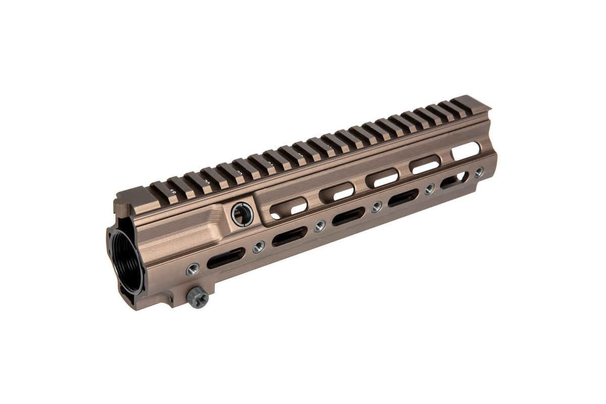 SMR-type RIS hand guard for HK416 airsoft rifles - Dark Earth