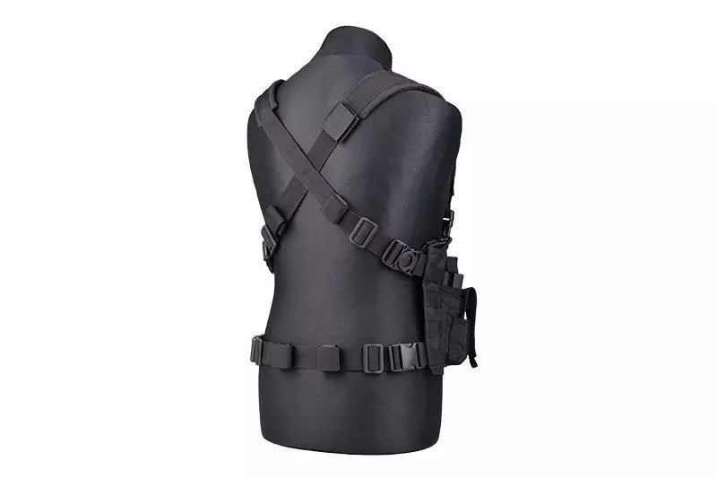 Scout Chest Rig Tactical Vest - Black
