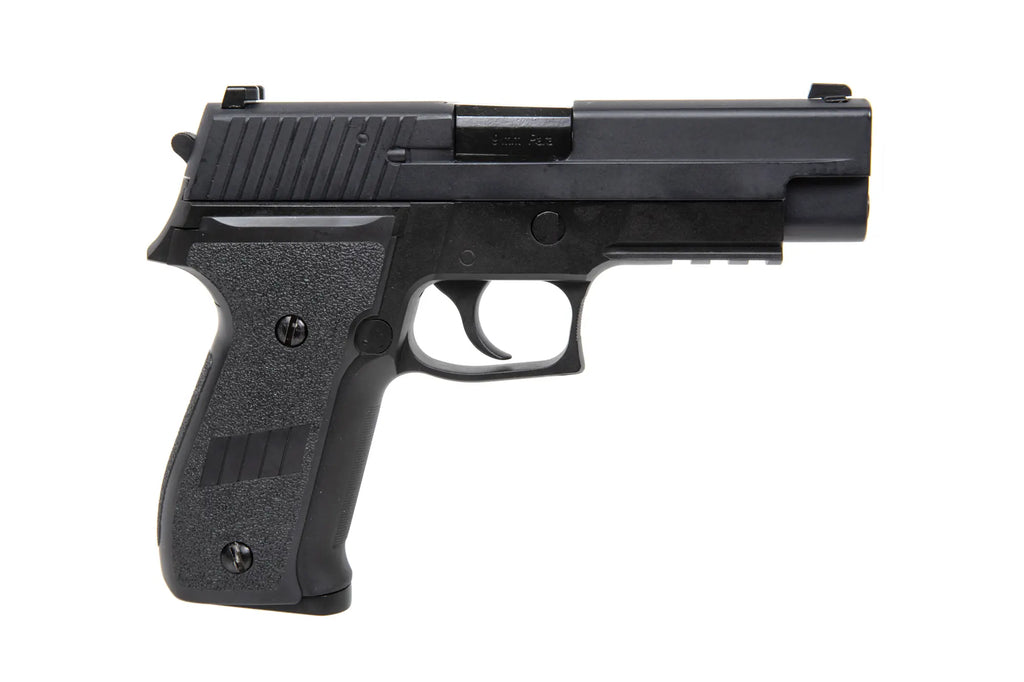 WE F226 RAIL airsoft pistol Black