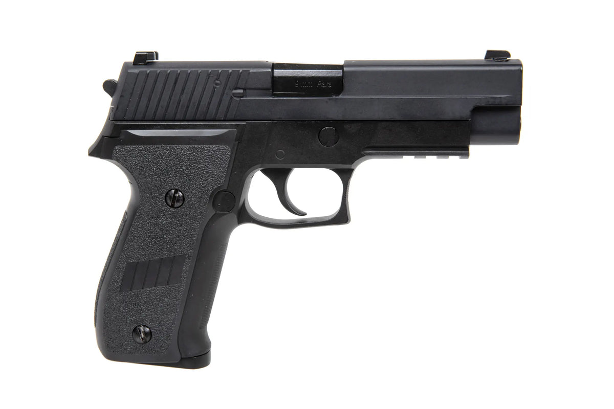 WE F226 RAIL airsoft pistol Black