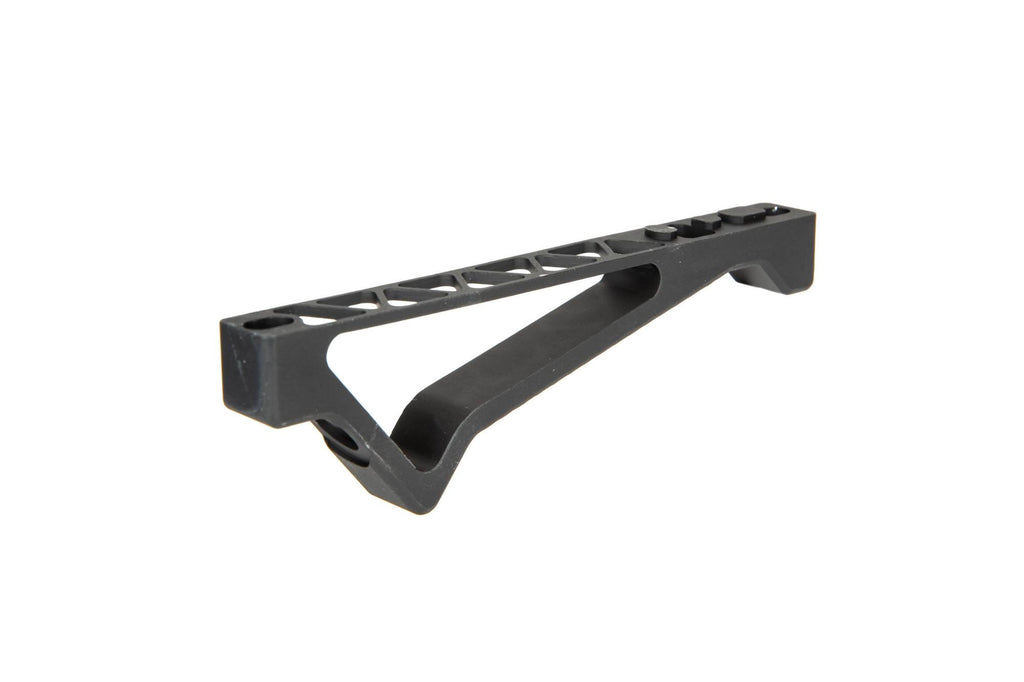 Aluminum KeyMod Angled Forward Grip - Black