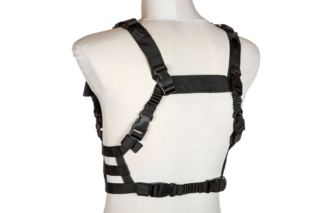 Sling Chest Rig Cotherium Tactical Vest - black